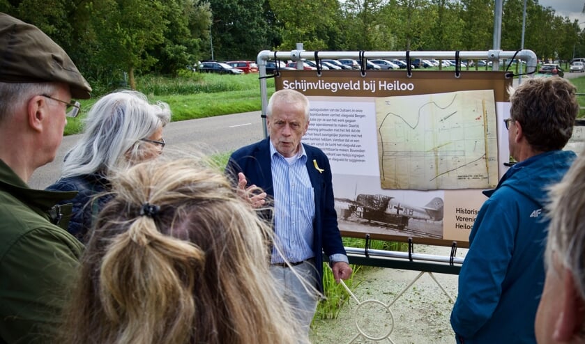 Jaap de Graaf vertelt over het schijnvliegveld bij Heiloo.