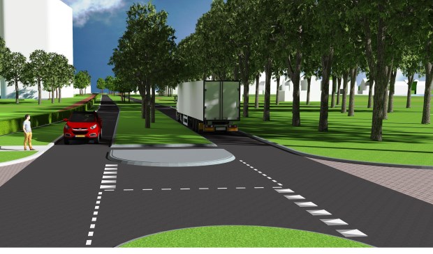 Illustratie herinrichting Tolweg