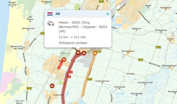 De huidige situatie op de A9