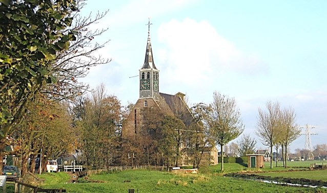 De kerk van Krommeniedijk.