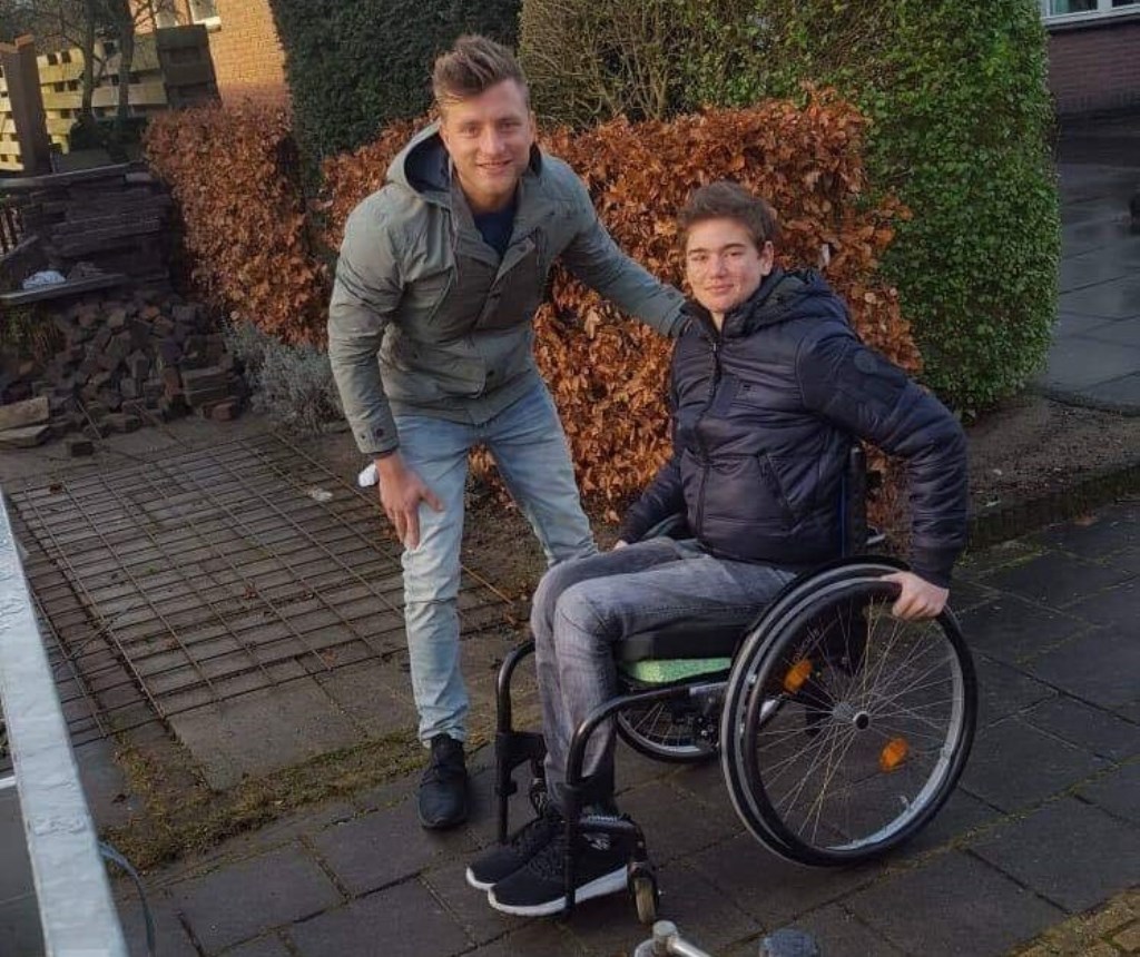 Terry met Jan Versteegh