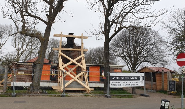 Het vertrouwde aangezicht blijft behouden bij de herbouw van de gasterij.