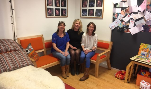 V.l.n.r.: Susanne van den Idsert, Miriam Evers en Heleen Wouters.