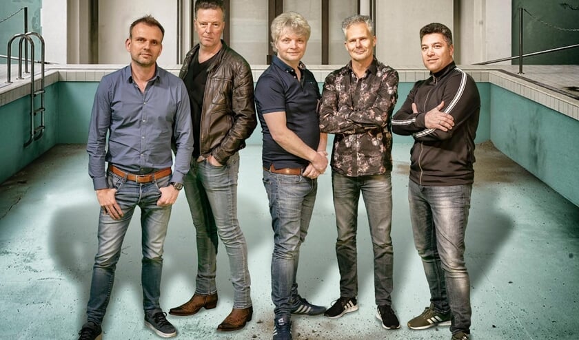 De formatie Johan & The Poolmen.