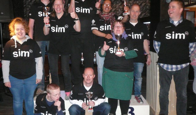 Het team is natuurlijk heel trots op het behalen van de kampioenstitel.
