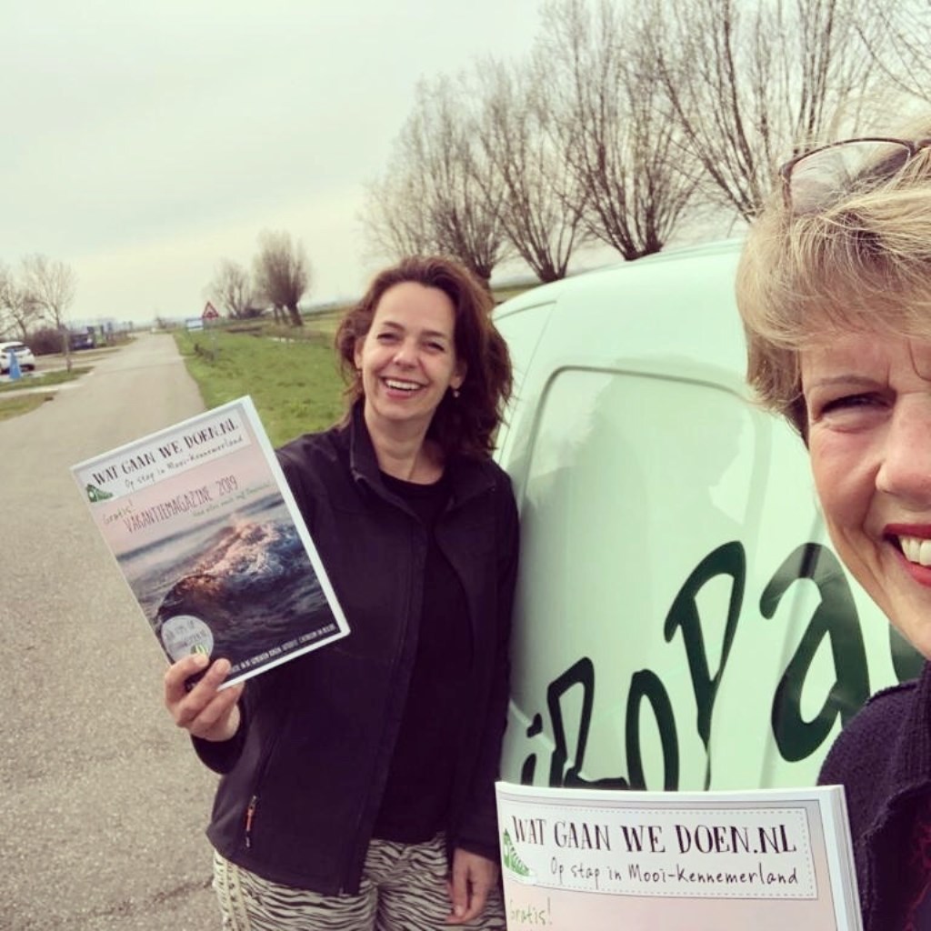 Doreen Dekker (links) en Ellen van Kaam (rechts)