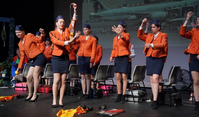 De jongerengroep zette met Maydayeen fantastische voorstelling neer
