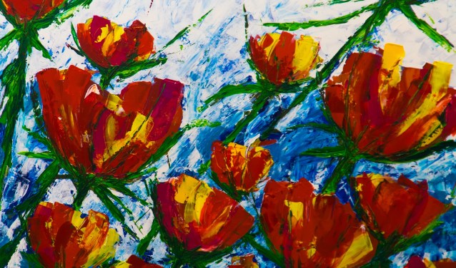 Het werk van cursisten is op 26 mei te bewonderen in het atelier van Madam Art.