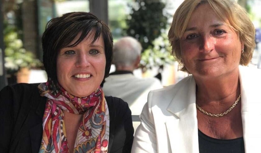 Marielle van der Laan en Esther Hollenberg