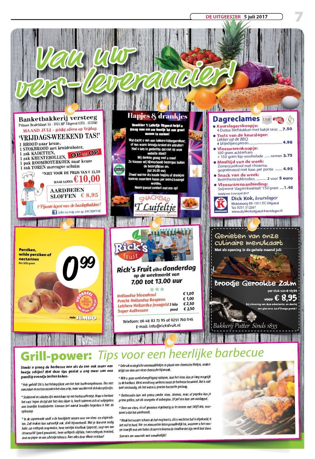 De Uitgeester 5 juli 2017 De Uitgeester 5 juli 2017