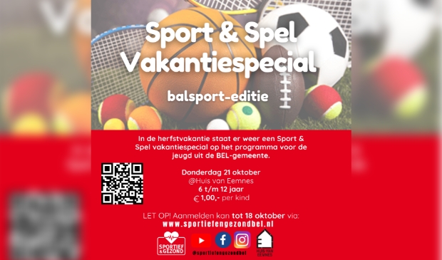 flyer sport & spel balsporteditie