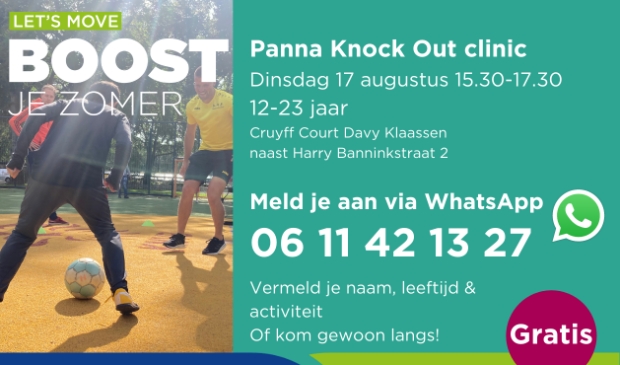 Foto van eerdere Panna Knock out clinic