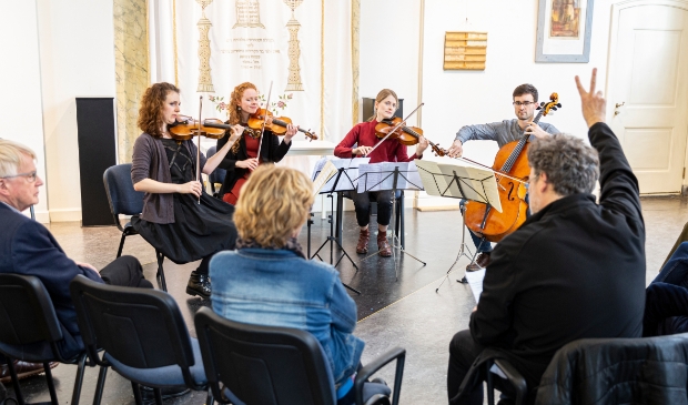 Belinfante Quartet in 2020 in Synagog