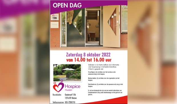 Flyer Open Dag Hospice Huizen