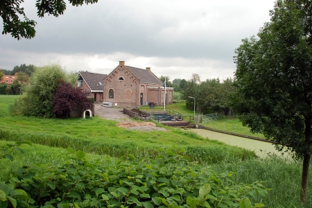 Het huidige gemaal aan de Keverdijk