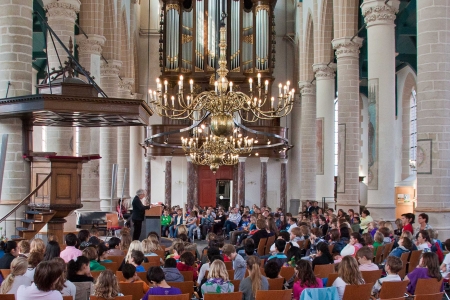 Een eerdere lezing trok veel belangstellenden