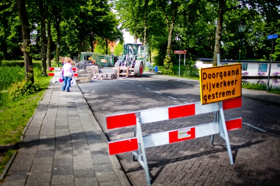 Nieuwstad voor verkeer afgesloten