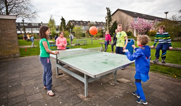 De kinderen zamelden de afgelopen dagen geld in