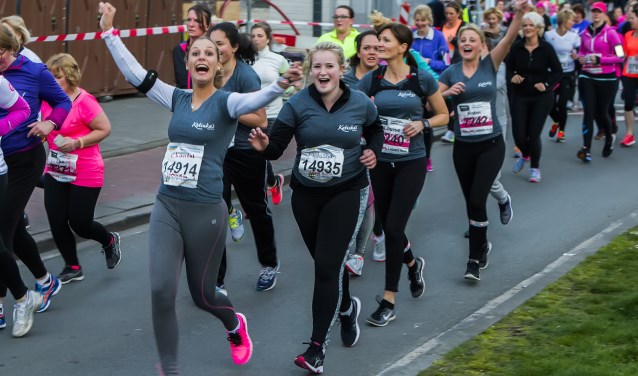 Veel plezier tijdens de laatste ladies run. Foto: Bastiaan Miché
