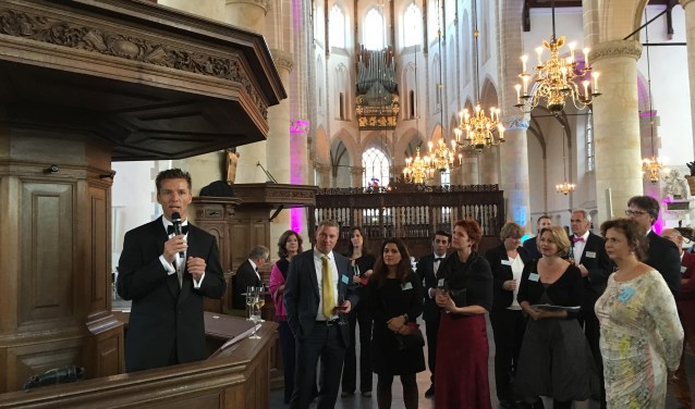 Vorig jaar was het diner in de Grote Kerk.
