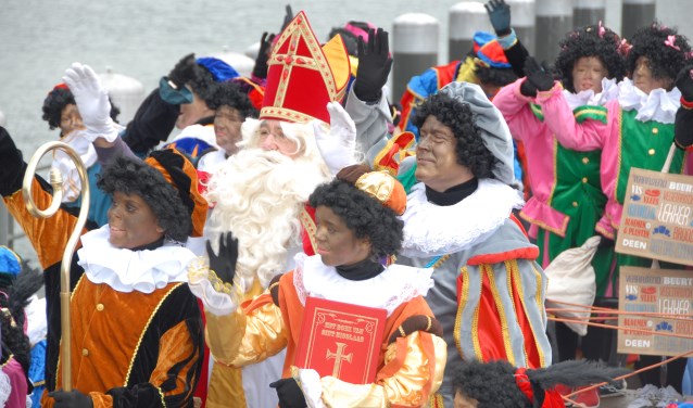 De aankomst van Sint vorig jaar was een groot feest.