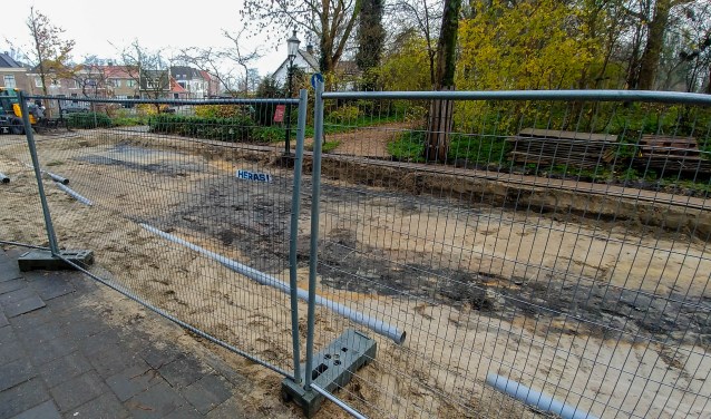 De sporen van de oude Utrechtse poort.