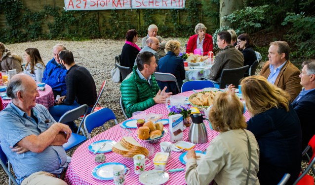 Bewoners vroegen eerder al op ludieke wijze aandacht voor hun probleem.