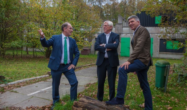 De drie betrokken wethouders uit de drie gemeenten.