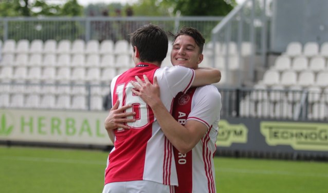 Blijdschap na overwinning