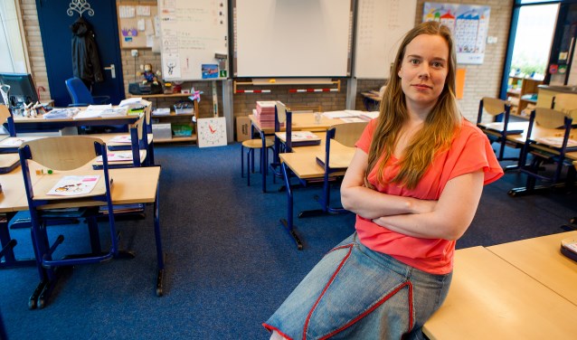 'We leven in een vastlegcultuur', aldus de Hilversumse leerkracht en regiocoördinator Noord-Holland PO in Actie Rosanne Bos.