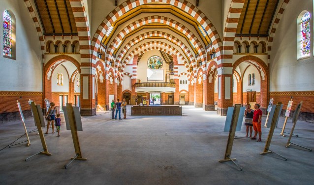 Het plan voor een trampolinepark werd eind vorig jaar in de kerk gepresenteerd.