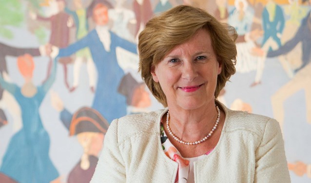 Wethouder Marlous Verbeek trekt straks de kar bij D66 tijdens de gemeenteraadsverkiezingen in 2018.