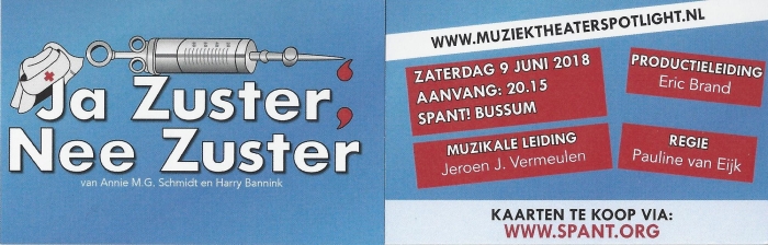 voorstelling 9 juni 2018