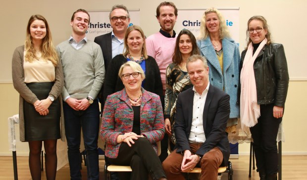 De kandidaten waarmee de ChristenUnie de gemeenteraadsverkiezingen in wil gaan.