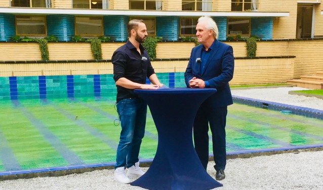 Het gesprek met de burgemeester is een voorbeeld van de samenwerking van Enter Media en GooiTV.