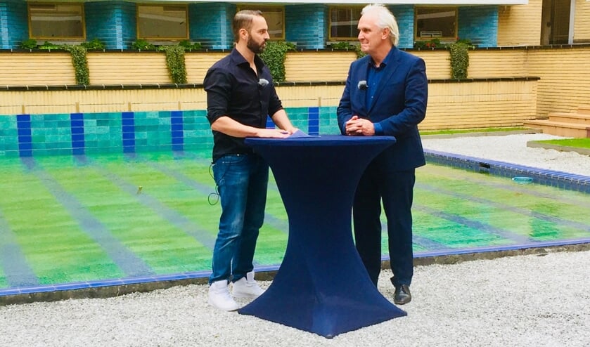 Het gesprek met de burgemeester is een voorbeeld van de samenwerking van Enter Media en GooiTV.