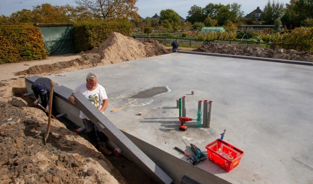 Het fundament is gelegd.