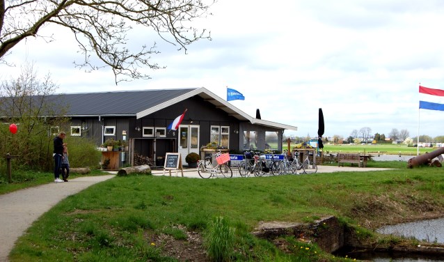 Het nieuwe paviljoen gaat er weer net zo uitzien.