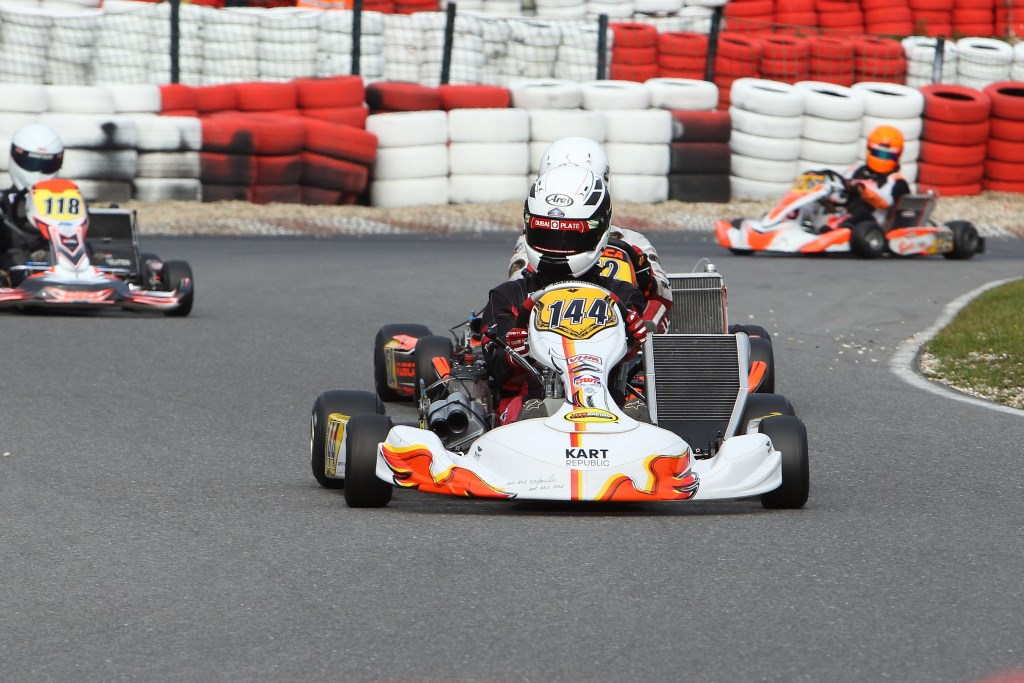 Coen Doorn in actie in Spa.
