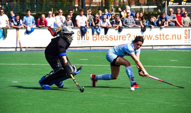 De hockeysters van Gooische speelden afgelopen jaar ook tegen elkaar.