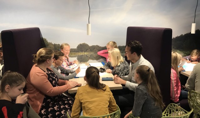 Tijdens de Landelijke Dag voor de Kinderburgemeesters werd 'de straat' intensief gebruikt.