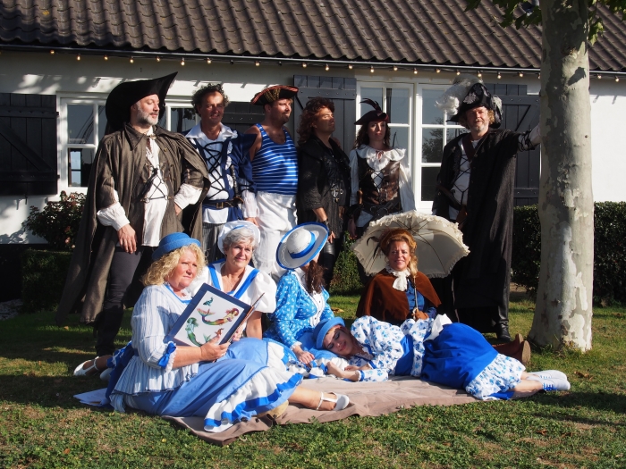 Opnames promotiefilm Pirates of Penzance
