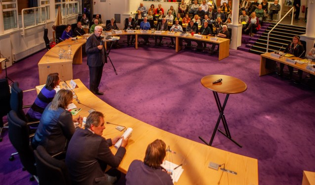 Joop Daalmeijer leidde het raadspodium Kunst en Cultuur.
