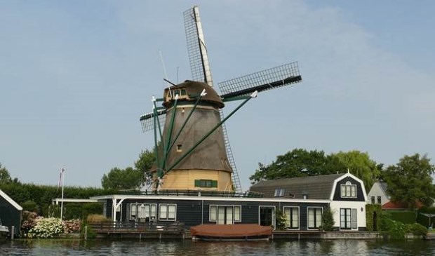 Langs molen De Ruiter in Vreeland