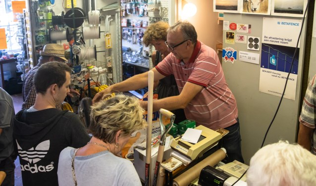 Eind juni hield de familie al een uitverkoop in de winkel van Jaap Eek.
