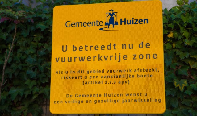 Ook dit jaar zijn er weer twee vuurwerkvrije zones.