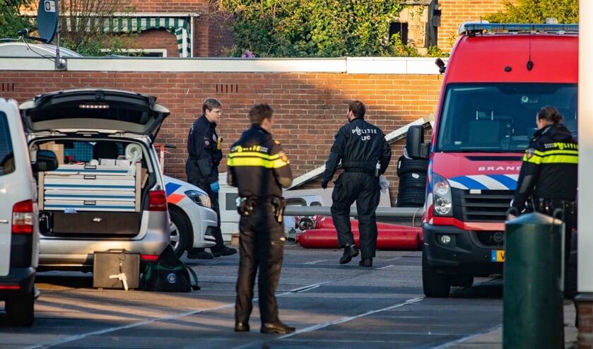 In Ankeveen werd vorige week een groot drugslab ontdekt.