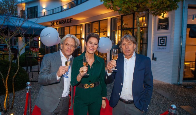Het team van De Garage. V.l..n.r.: Jacques Walch, Anne-Claire Winkelhagen en Joost Wester.