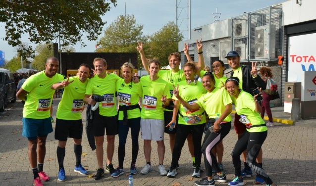 Klaar voor de marathon van New York.