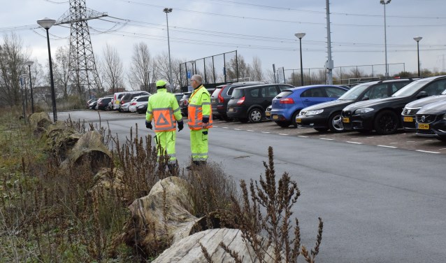 Parkeren bij de sportvelden is ook nog wel 'een dingetje.'